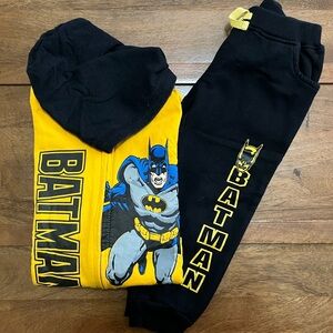 Batman Kids Sweatpants & Joggers - Black and Yellow